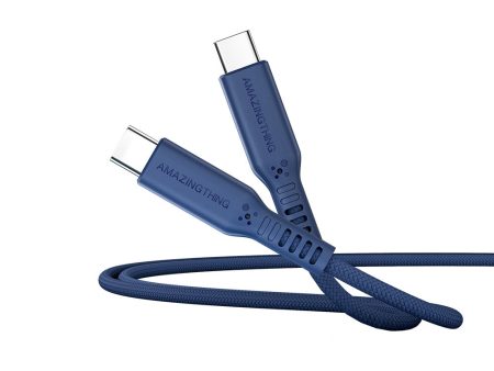 Speed Pro USB-C to USB-C 60W Cable  | 1.1m (Blue) For Discount