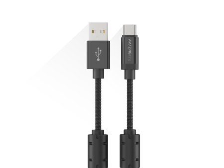 Power Max Pro Type C to USB-A Charging Cable with Dual Ferrite Ring | 3M For Sale