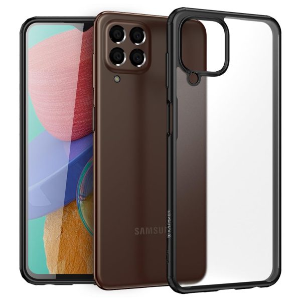 Samsung Galaxy M33 5G Back Cover Case | Frosted - Hazy Black For Cheap