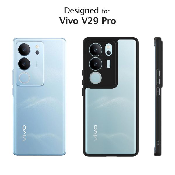 Vivo V29   V29 Pro (FOSO) Back Cover Case - Clear For Cheap