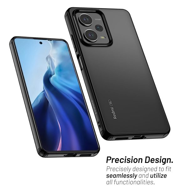 Redmi Note 12 Pro 5G   Poco X5 Pro 5G Back Cover Case | Hybrid - Hazy Black Online