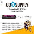 Compatible HP Magenta CF213A Toner Cartridge Used for HP LaserJet Pro 200 color M251n  251nw  251MFP  M276n nw Printer Online Sale