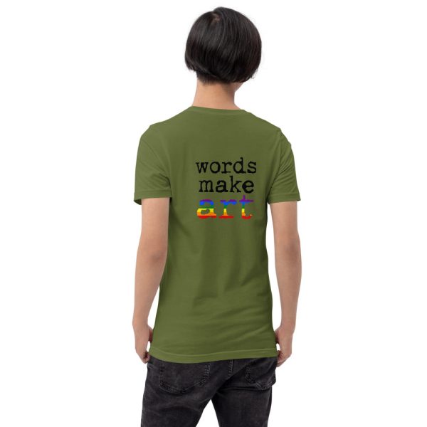 Words Make Art T-shirt - Pride For Discount