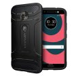 Moto G6 Plus Back Cover Case | Rugged - Black Online Sale