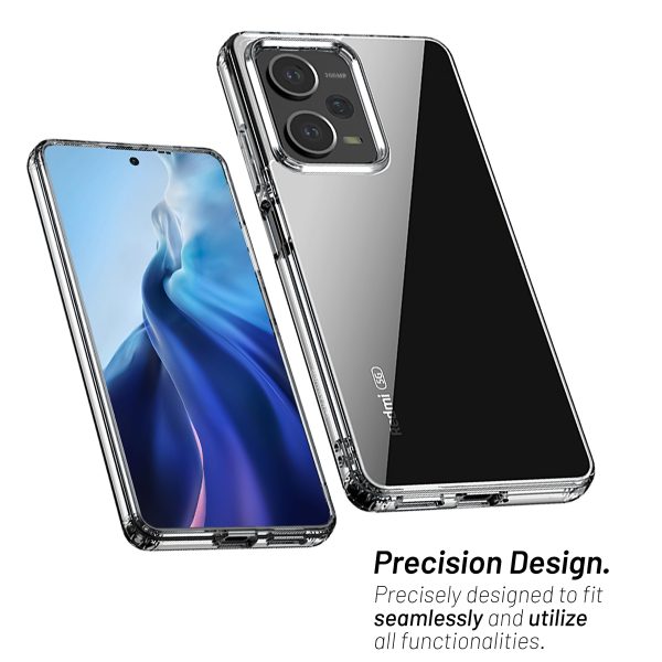 Redmi Note 12 Pro 5G   Poco X5 Pro 5G Back Cover Case | Hybrid - Crystal Clear Online