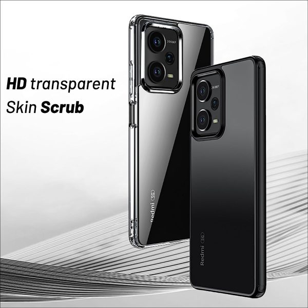 Redmi Note 12 Pro 5G   Poco X5 Pro 5G Back Cover Case | Hybrid - Hazy Black Online