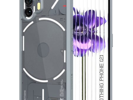 Nothing Phone 2 Back Cover Case | Impulse - Gray For Sale