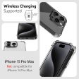 iPhone 15 Pro Max (FOSO) Royal Shock Proof Back Cover Case | (TPU+PC) - Bumber Clear For Discount