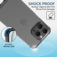 iPhone 15 Pro Max (FOSO) Royal Shock Proof Back Cover Case | (TPU+PC) - Bumber Clear For Discount