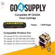 Compatible HP Yellow CE322A Toner Cartridge Used for HP LaserJet CP1521 1522 1523 1525n; Pro CP1525 1526 1527 1528nw; Pro CM1411 1412 1413 1415fn; Pro CM1415 1416 1417 1418fnw Printer Online now