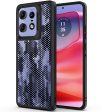 Moto Edge 50 Pro Back Cover Case | Impulse - Black (Honeycomb) Online now