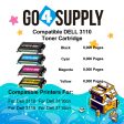 Compatible Dell 3110 Toner Cartridge Replacement for 310-8092, 310-8094, 310-8096, 310-8098 Used for Dell 3110cn, 3115cn, 3110, 3115 Print Sale