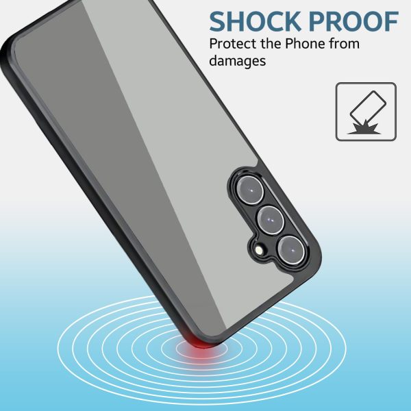 Samsung Galaxy S23 FE (FOSO) Royal Shock Proof Back Cover Case - Black For Sale