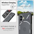 Nothing Phone 2 (FOSO) Back Cover Case | Ice Crystal Clear - Smoke Black Supply