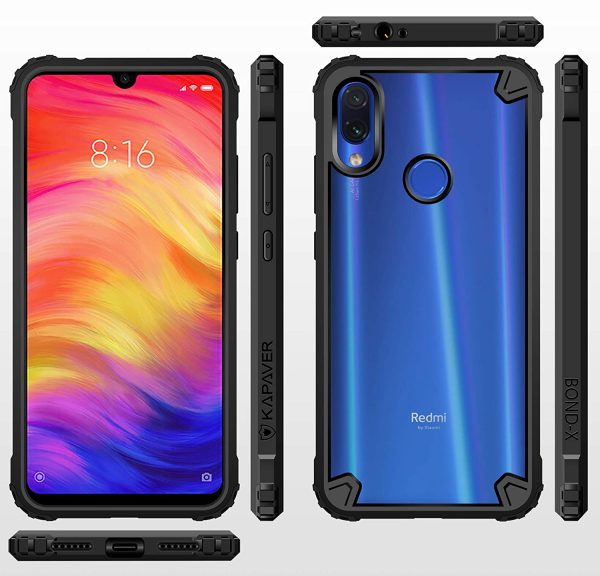 Redmi Note 7    Redmi Note 7 Pro Back Cover Case | Impulse - Red Sale