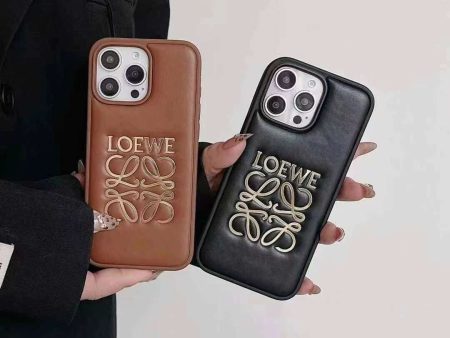 Luxury Branded Fluff Leather iPhone Case Online Sale