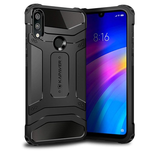 Xiaomi Redmi Y3 Back Cover Case | Rugged - Black Cheap