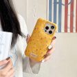 Cherry Pattern Leather Puffer Case for iPhone Supply