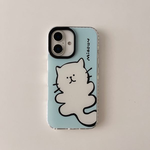 Cartoon Design Impact Proof Designer Silicon Case for iPhone on Sale