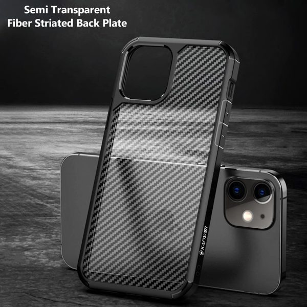 iPhone 11 Back Cover Case | Ice Crystal - Carbon Black on Sale