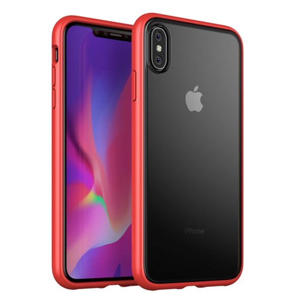 iPhone Xsmax Back Cover Case | Ice Crystal - Red Supply