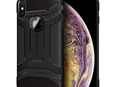 iphone xs max back cover case | Rugged - Black Supply