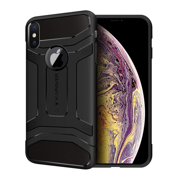 iphone xs max back cover case | Rugged - Black Supply