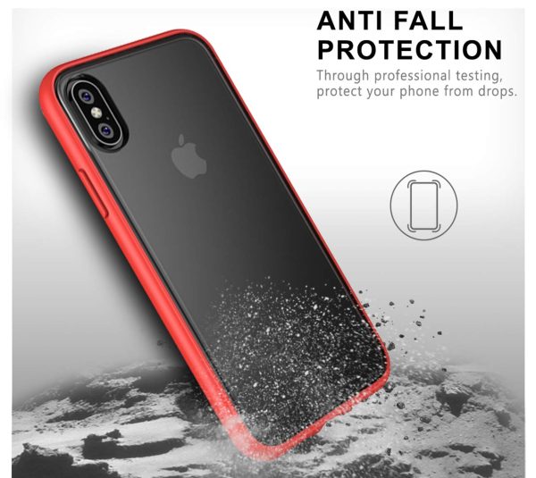 iPhone X Xs Stark Back Cover Case Ice Crystal - Red For Discount