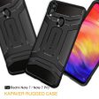 Redmi Note 7    Redmi Note 7 Pro Back Cover Case | Rugged - Black Cheap