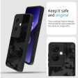 OnePlus Nord CE 3 (FOSO) Back Cover Case - Black (Honeycomb) Online now