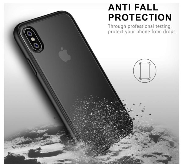 iPhone X Xs Stark Back Cover Case | Ice Crystal - Black Hot on Sale