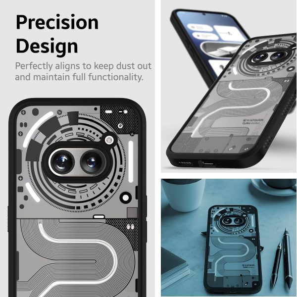 Nothing Phone 2a   2a Plus 5G Back Cover Case | CyBer-i Edition - Black (01) Online Sale