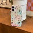 Cute Bunny Pattern Silicon Designer Case for iPhone With Magsafe Holder Online now