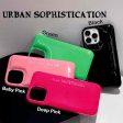 Pop Colors Fluff Leather Case for iPhone For Discount