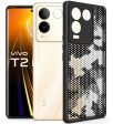 IQOO Z7 Pro Vivo T2 Pro (FOSO) Back Cover Case - Black (Honeycomb) Fashion