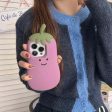 Cute Brinjal Baby 3D Silicon iPhone Case For Cheap