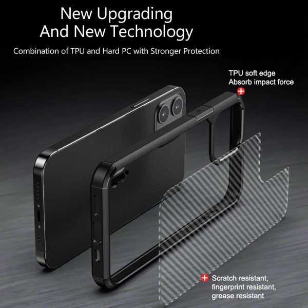 iPhone 11 Back Cover Case | Ice Crystal - Carbon Black on Sale