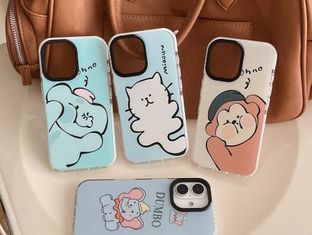 Cartoon Design Impact Proof Designer Silicon Case for iPhone on Sale