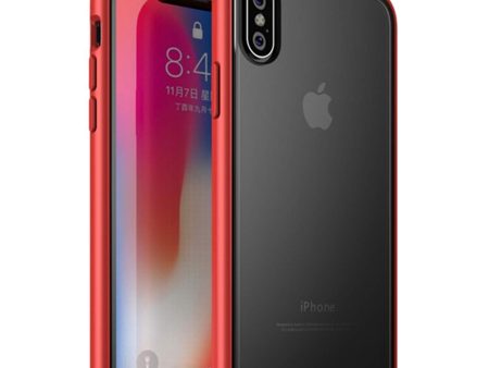 iPhone X Xs Stark Back Cover Case Ice Crystal - Red For Discount