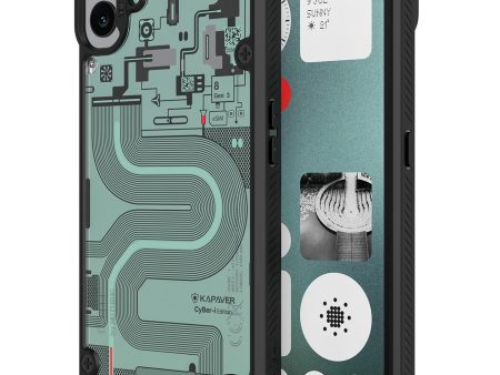 CMF Phone 1 By NOTHING Back Cover Case | CyBer-i Edition - Black (01) Supply