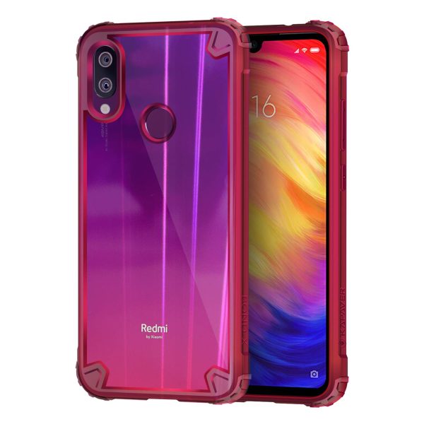 Redmi Note 7    Redmi Note 7 Pro Back Cover Case | Impulse - Red Sale