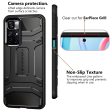 Xiaomi Poco M4 Pro 5G   Redmi Note 11T 5G Back Cover Case | Rugged - Black Supply