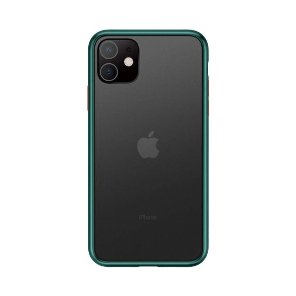 iPhone 11 Back Cover Case | Ice Crystal - Green Online Sale