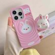 Baby Bunny Ripple Case for iPhonw With Cute Bunny Holder For Cheap